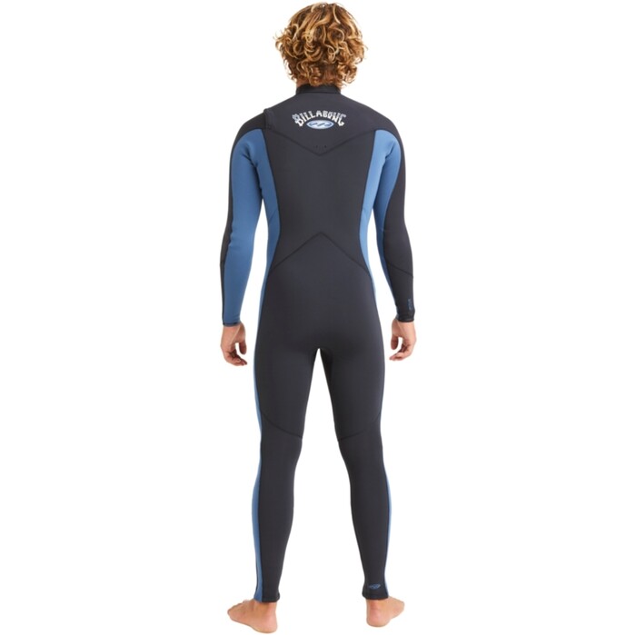 2024 Billabong Mens Absolute Natural 4/3mm Chest Zip Wetsuit ABYW100258 - Groundswell